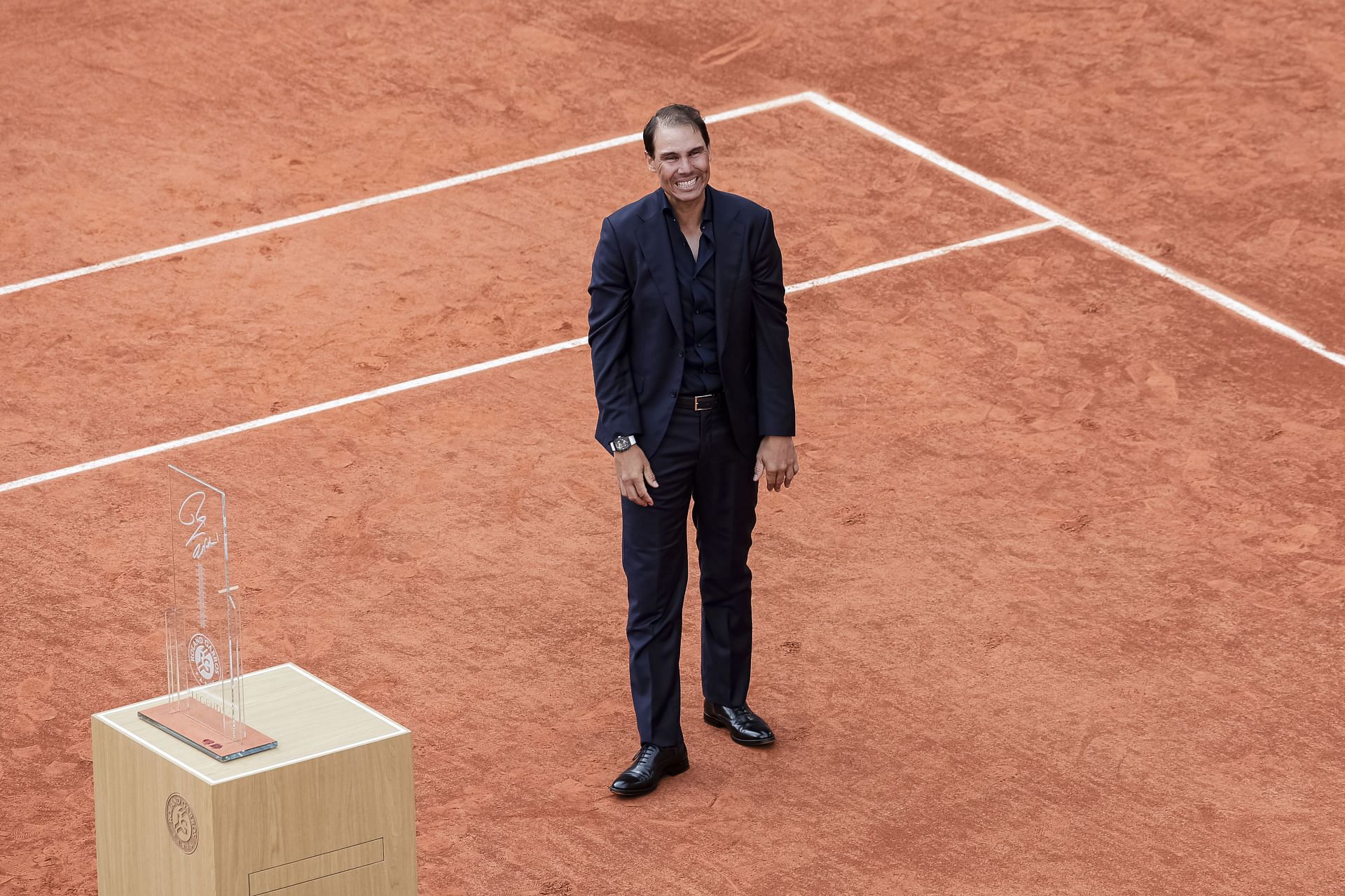 Rafael Nadal at the French Open 2025. (Photo: Getty)
